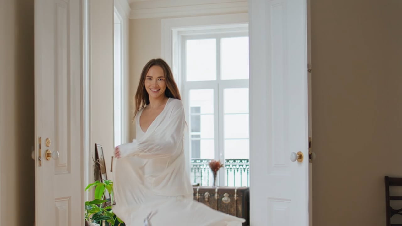Young women indoors in new San Diego home